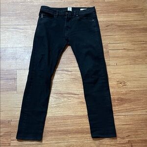 Men's Slim Black Jeans